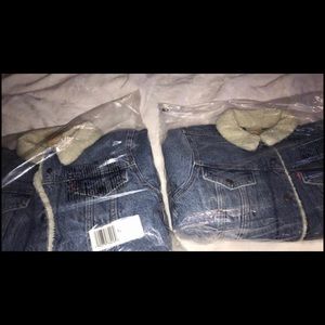 Levi original Sherpa trucker jacket